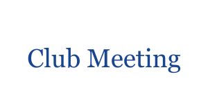Rotary Club Meeting
