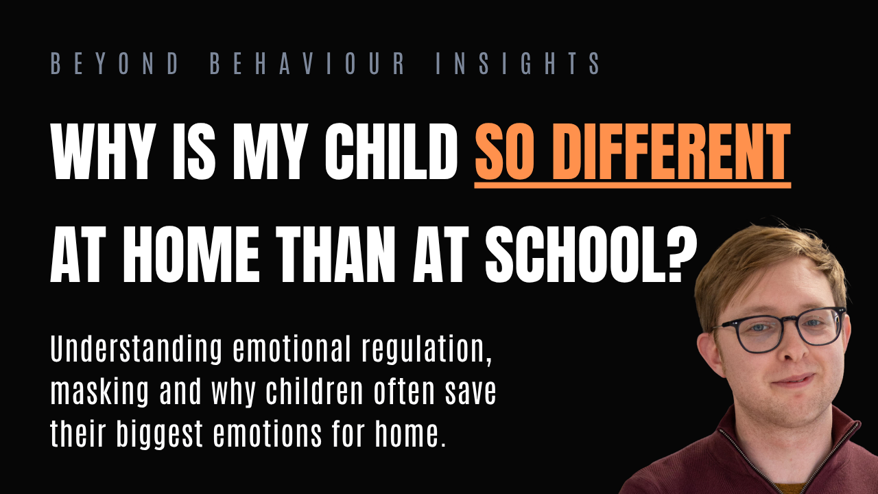 Why Is My Child So Different at Home Than They Are at School?